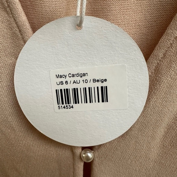 NWT Princess Polly Macy Cardigan Sweater - Picture 6 of 6